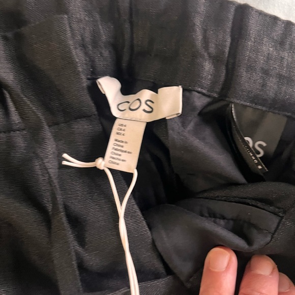 COS Linen Drawstring Pants - Picture 7 of 8